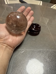 白水晶球6cm
