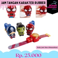 RUBBER CHARACTER WATCH - AVENGERS CHILDREN'S WATCH - 1243