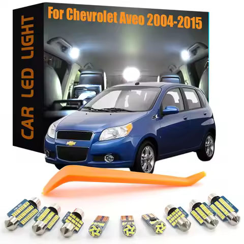 Car LED Interior Light Canbus For Chevrolet Aveo Chevy 2004 2005 2006 2007 2008 2009 2010 2011 2012 