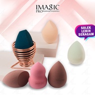 IMAGIC Makeup Foundation Powder Sponge Egg Sponges Water&Dry Blender Makeup Tools