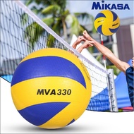 Volleyball Ball Bola Tampar Mikasa  Soft PU Size 5 Volley Ball MVA200 &amp; MVA300 Match Training Bola Tampar