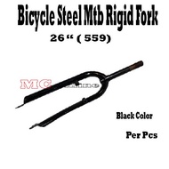 MTB Steel Rigid Fork – Durable 26 Inch Front Fork (1 Pc)