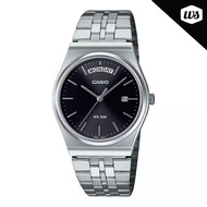 [Watchspree] Casio Men's Analog Stainless Steel Band Watch MTPB146D-1A MTP-B146D-1A