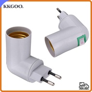 KKGOO Screw Converter E27 Bulb Socket Adapter PP To E27 360 Degrees Socket Converter