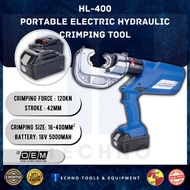 Portable Battery Electric Hydraulic Crimping Tool for Cable 16-400mm² HL-400 - High Quality