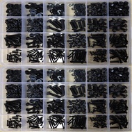 730pcs Carbon Steel Socket Cap Head Screws Set Round Head Screw Kit M2 M3 M4 M5 Bolt Screw and Nut W