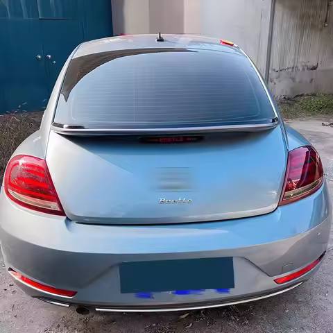 Spoiler for VW Beetle 5C White Glossy Black Tail Fin 2012-2018 Car Rear Wing Accessories