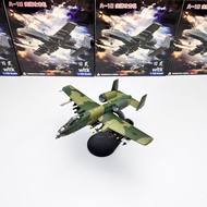 1/100 A-10A Warthog Fangs Camouflage Painting A10 Fighter Attack Aircraft Military Aircraft Alloy Mo