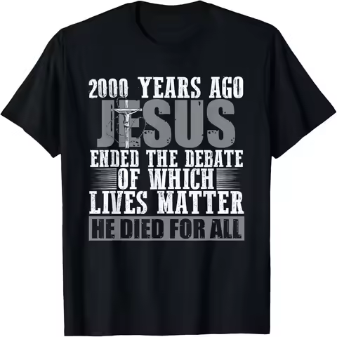 2000 Years Ago Jesus Ended the Debate - Christian Believe T-Shirt