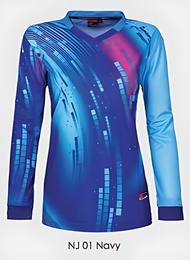 ARORA SPORTS Ladies Sublimation Long Sleeve Dry Fit Tee - NJ