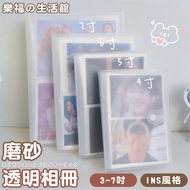 Card Album Polaroid Photo Four Grid Korean Postcard Storage Photocard