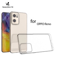 OPPO Reno 8T 8 Pro+ 7 7z 6 5 5z 4 3 Pro Z 2F 2Z Clear Silicone Soft Shockproof Case Cover