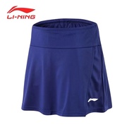 Li Ning's new badminton clothing culottes sports short skirt tennis table tennis volleyball skirt bottoming anti-lighting skirt summer 9019