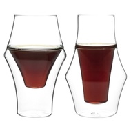 2Pcs 150Ml Double Glass Espresso Cup Tasting Cup Enhances