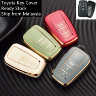 Car Key Cover Case Toyota Corolla Altis Corolla Cross Camry RAV 4 Push Start Key Cover Protection Ca