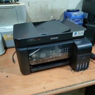 Printer Epson L5190 eco tank print scan copy ADFfax A4 bekas berkualis