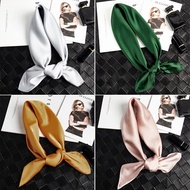 Square silk scarf for women 70 70x70cm AlaraByLove bandana, beautiful, high-quality head covering to
