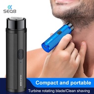 [SEQ8] Men's Electric Shaver Automatic Shaver Handheld Shaver Rechargeable Shaver Travel Car Shaver 
