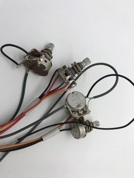 【In-Stock】 Good 2 Band Active Bass Guitar E.q Equalizer Preamp Circuit Pickup With Output Jack In Di