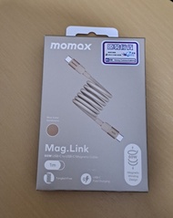 Momax 60W type C-C Magnetic Cable 磁吸快速充電線