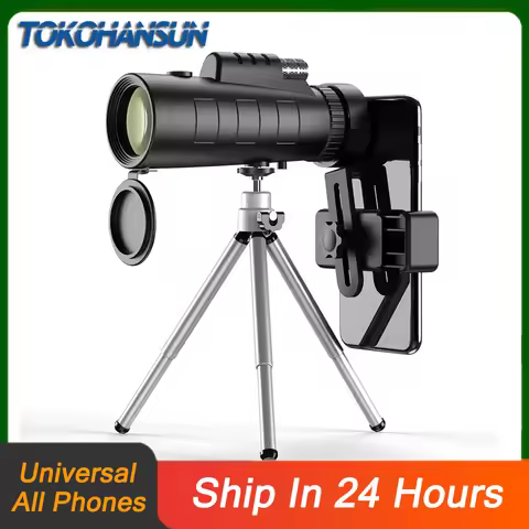 Lens Universal 40X60 Optical Glass Zoom Telescope Telephoto Mobile Phone Camera Lens For IPhone 14 S