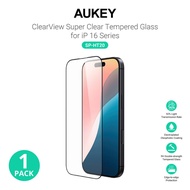 AUKEY SP-HT20 ClearView High Clarity Screen Protector for iPhone 16 / 16 Plus / 16 Pro / 16 Pro Max