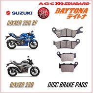 SUZUKI DISC BRAKE PADS GIXXER 250 GIXXER 250 SF BEST QUALITY