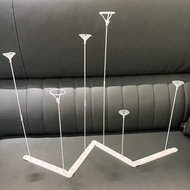 Set of fake balloon pillars, zigzag balloon pillars, folding horizontal balloon pillars