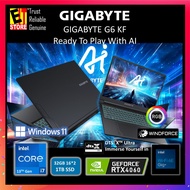 Gigabyte G6 KF GAMING LAPTOP (I7-13620H/16GB DDR5 /1TB SSD/ 8GB NVIDIA RTX4060/16" WUXGA 165Hz/ RGB 