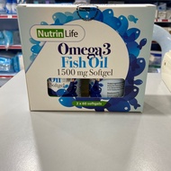 NutrinLife Nutrin Life Omega 3 Fish Oil 1500mg 2x60's