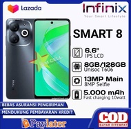 INFINIX SMART 8pro Ram 16+128 new GARANSI Resmi 1 TAHUN [ Exclusive ] ✓✓✓