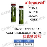 X'TRASEAL SN-501 ACETIC SILICONE 300GM 硅胶密封剂
