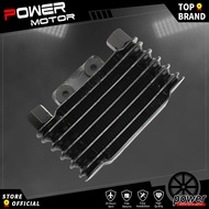 6 Row Universal Motorcycle Engine Oil Radiator Aluminum Oil Cooler Cooling for 125CC-250CC Scooter G