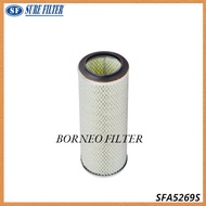 Sfa5269s Sure Inner Air Filter J8552691 Af25269 P141319 A-8634 JAE-88082 AF963 PA2547 A-7632 SFA1319