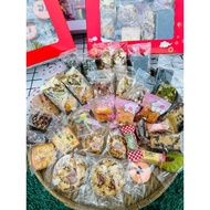 Healthy cake gift set with 15 types of nut cakes, luxury gift set, meaningful gifts, healthy snacks,