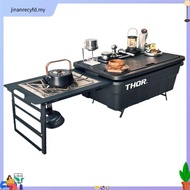 Original TRUST THOR Totes Box with Lid 53L Camping Storage Box Stackable Camping Storage Box Blackca