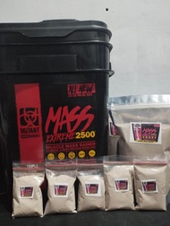 SALE! Mutant Mass Extreme 2500 30grams. Exp.: 12/2027