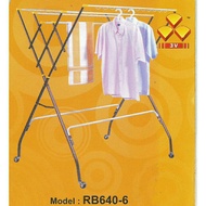 KT WARE 3V OUTDOOR CLOTHS HANGER /DRYING CLOTH RACK /RAK SIDAI BAJU/AMPAIAN BAJU 6+4BAR