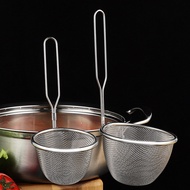 304Stainless Steel Skimmer Spoon for Cooking Spicy Noodles, Frying Net for French Fries, Frying Bask