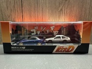 Modeler’s 1:64 頭文字D MD64207 - 藤原拓海 AE86 vs 城島俊也 S2000