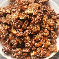 [ohla food story]Honey Sesame Walnuts Snack 250g/500g - nut / Honey Roasted Sesame Nuts Walnuts / Ne