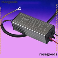 ROSEGOODS1 LED Driver Power Supply, 50W 1500mA LED Lamp Transformer,  AC 85-265V to DC24-36V Aluminum Isolated Waterproof Constant Current Driver Floodlight