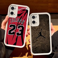 White Casing for OPPO A57 A76 A57s A77s A57e A96 A77 A36 S55 J-jordan logo