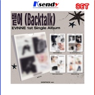 EVNNE 1st Single Album [ Backtalk ] DIGIPACK ver. (5 ver set)