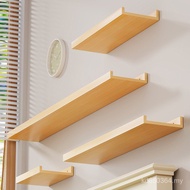 Rak Lekap Dinding TV Borong Dinding Latar Belakang Kayu Pepejal Hiasan Dinding Lurus Papan Lapisan D