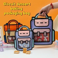 Portable Ziplock Bag Gift Bag Children's Day Gift Packaging Cookie Candy Plastic Zipper Bags Cartoon Gift Bags Birthday Gift Bag