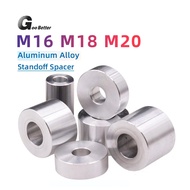 M16 M18 M20 Aluminium Stand Off Standoff Spacer Bonnet OD 30mm Round Spacer