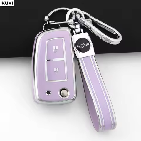 TPU 2 Buttons For Nissan X-Trail Juke Qashqai Micra Pulsar 2014 - 2018 Car Remote Key Fob Shell Cove