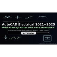 Autodesk Autocad Electrical 2021|2022|2023|2024|2025 for Windows + Video Guide | Full Version | Life