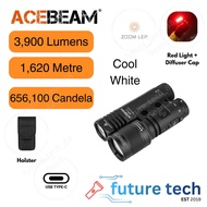 Acebeam Terminator M1 2.0 Dual Head LEP/LED Flashlight